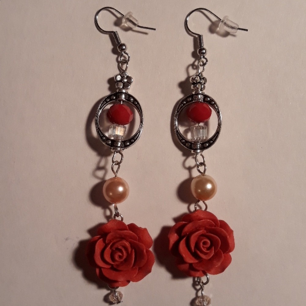 DebbBees #188 Long, Dangle Earrings